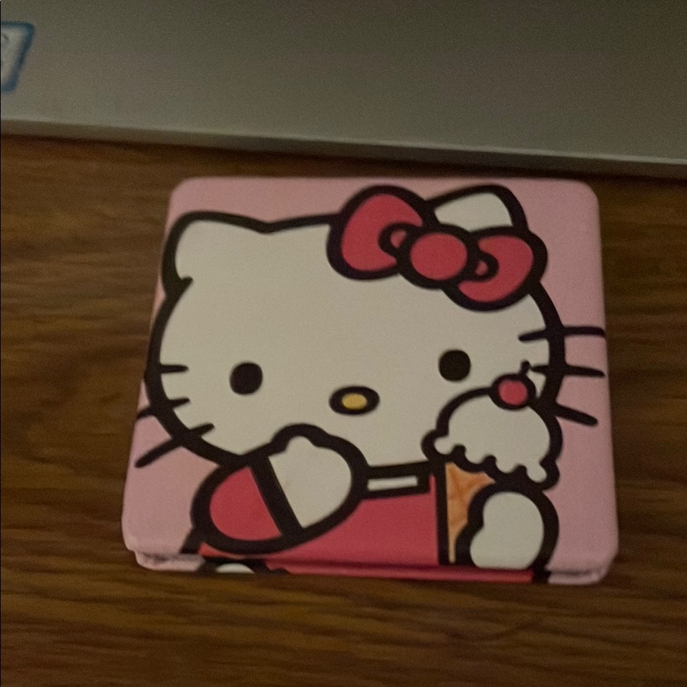 Hello Kitty Pink and White Compact Mirror